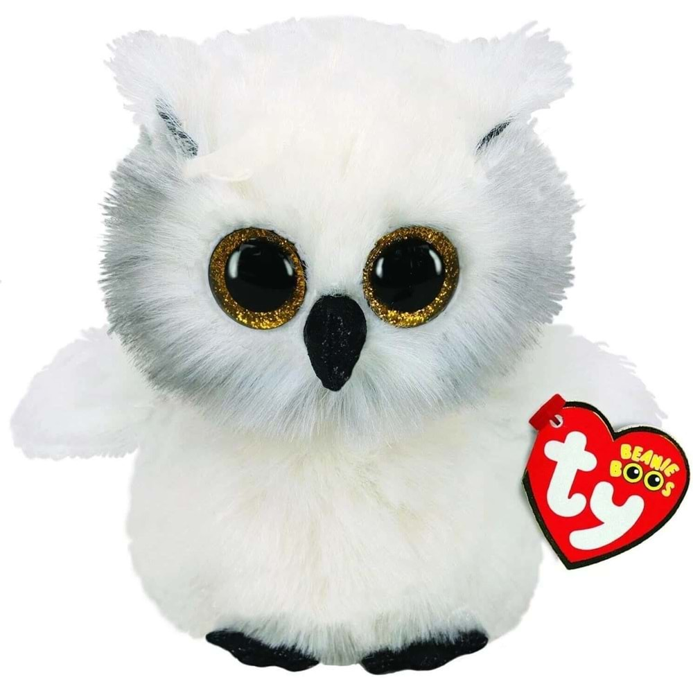 TY-Beanie Boos Snowy Baykuş Peluş 15cm 36305