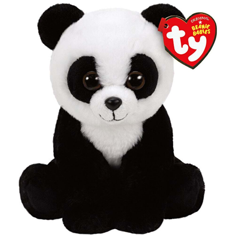 TY-Beanie Babies Baboo Panda Peluş 15 Cm 41204