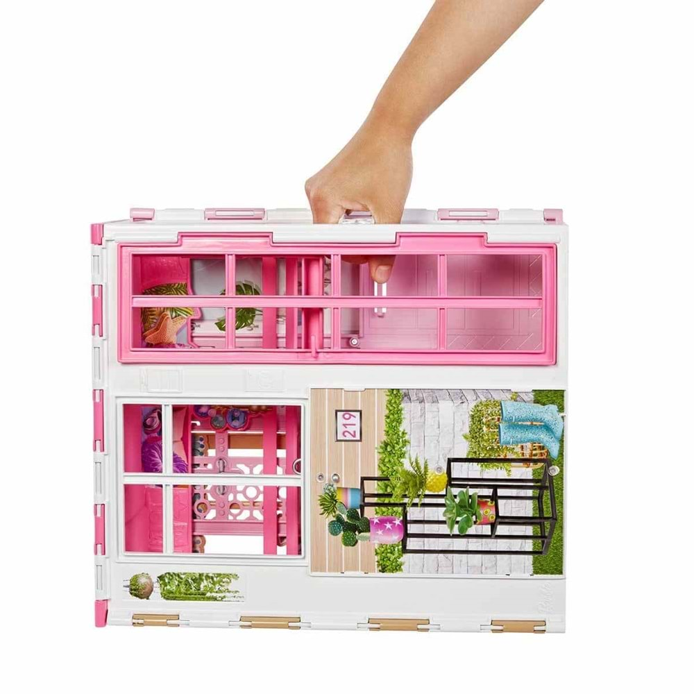 Barbie'nin Taşınabilir Portatif Evi HCD47