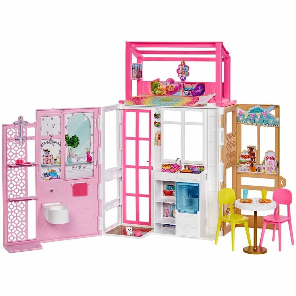 Barbie'nin Taşınabilir Portatif Evi HCD47