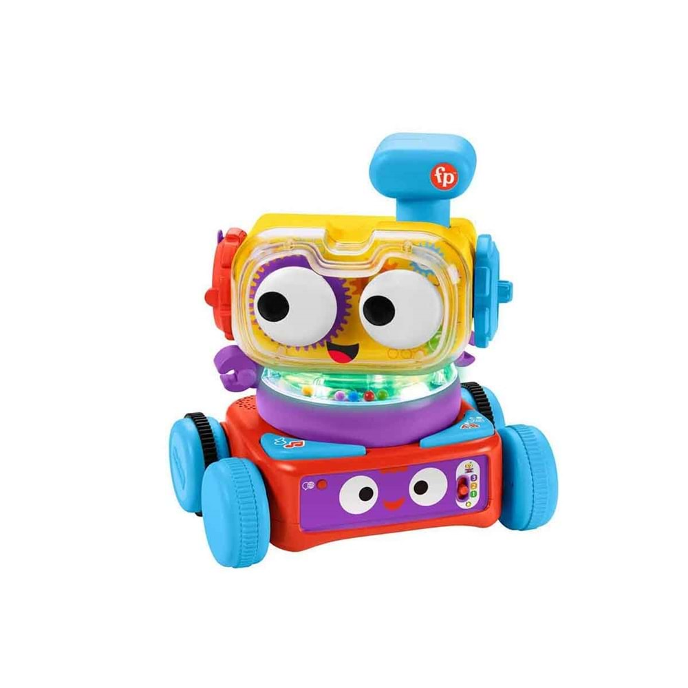 Fisher-Price 4'ü 1 Arada Eğlenceli Robot (Türkçe-İngilizce) HCK43