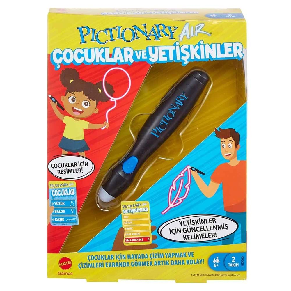 Pictionary Air Çocuklar ve Yetişkinler HDC66