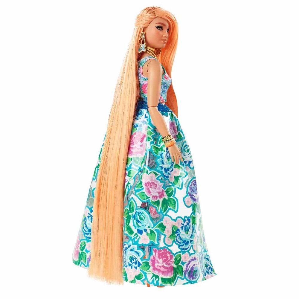 Barbie Extra Fancy - Çiçekli Kostümlü Bebek HHN14