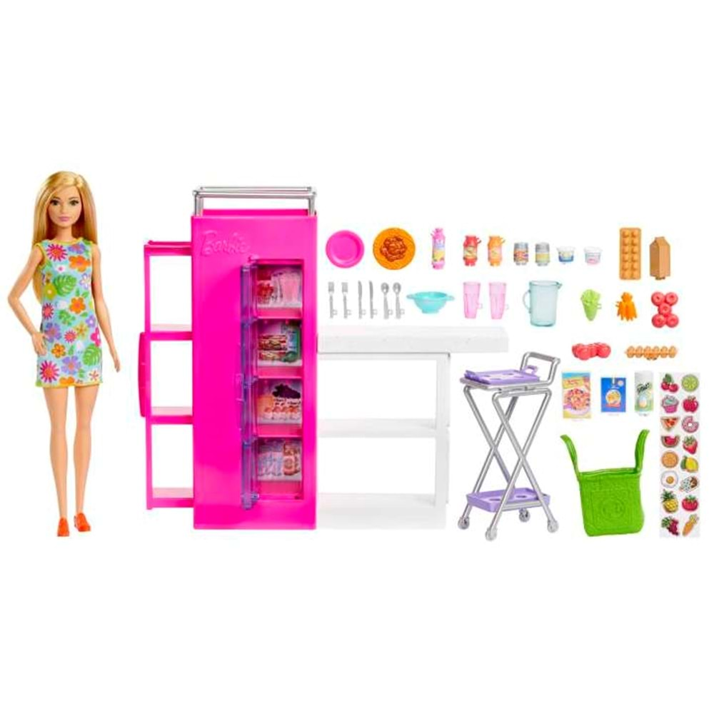 Barbie Mini Büfe Oyun Seti HJV38