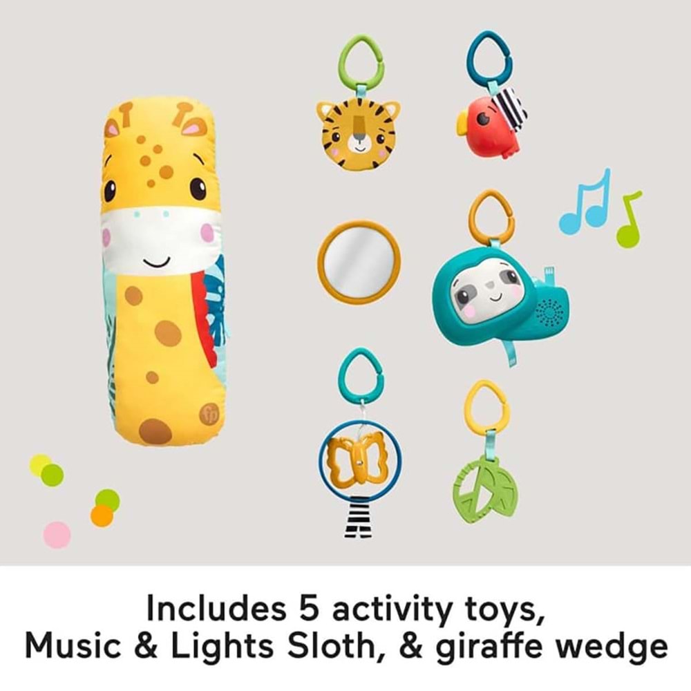 Fisher-Price® 3'ü 1 Arada Yağmur Ormanı Jimnastik Merkezi HJW08