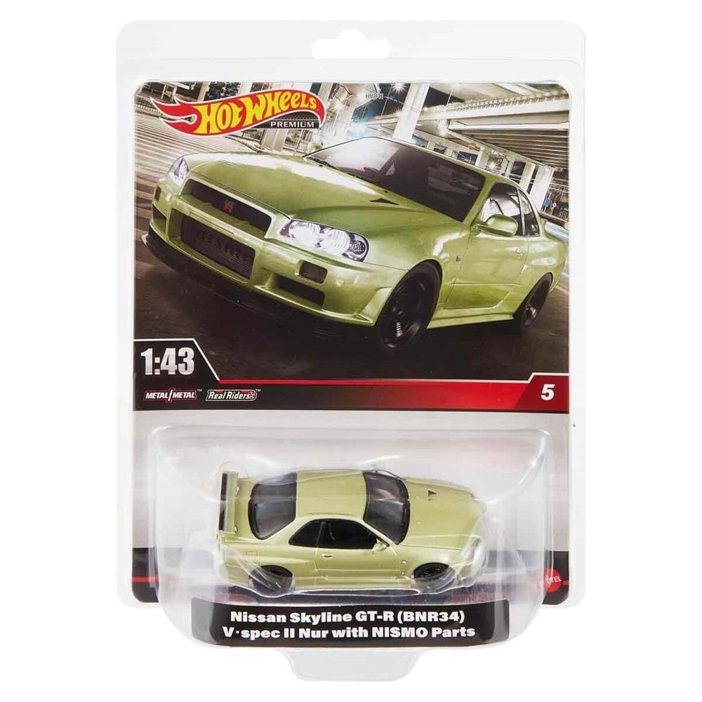 Hot Wheels 1:43 Premium Arabalar - Nissan Skyline GT-R HMD47