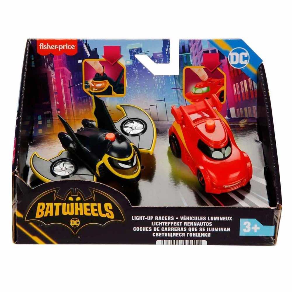 Fisher-Price® Batwheels™ Işıklı Yarışçılar HML26