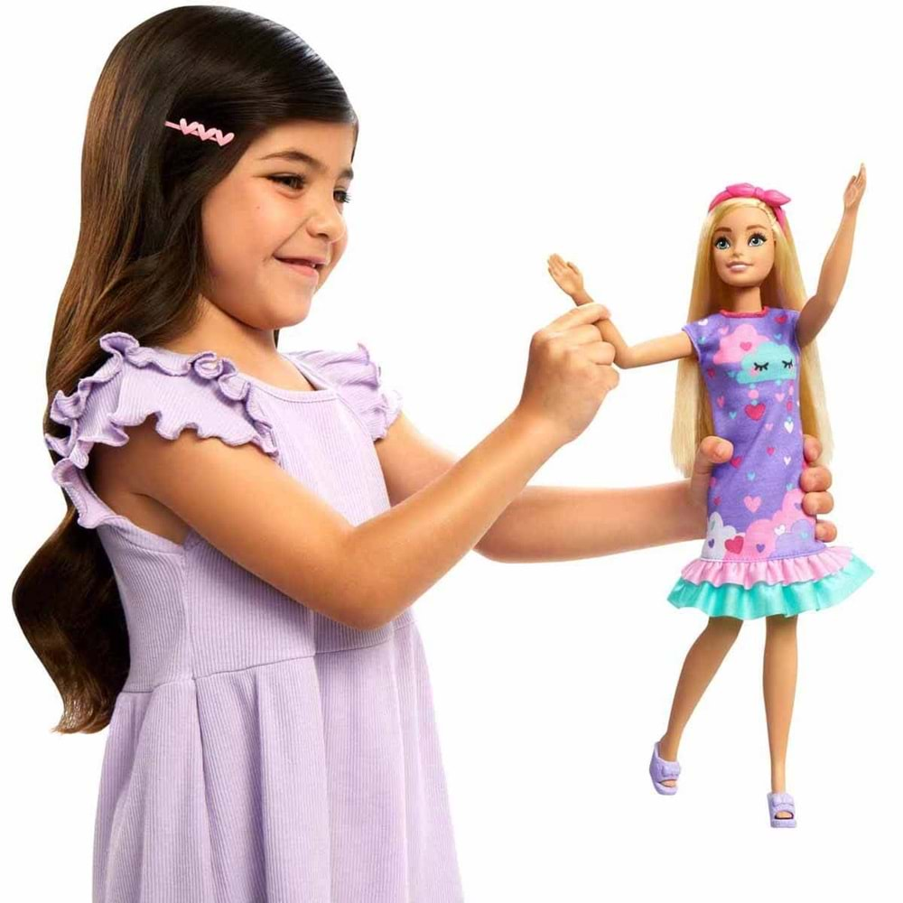 My First Barbie - İlk Bebeğim Barbie - Delüks Bebek HMM66