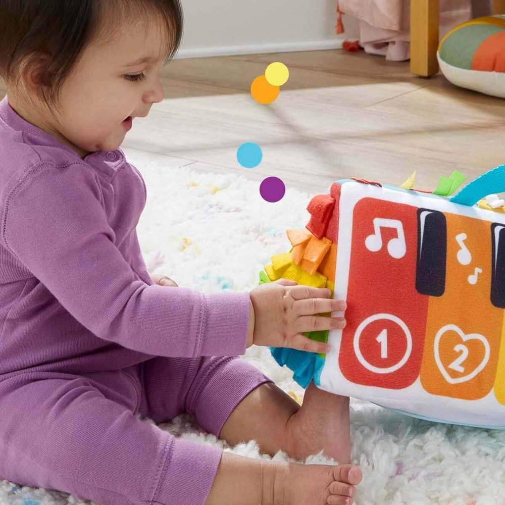 Fisher-Price Işıklı ve Müzikli Yumuşak Piyano HND54