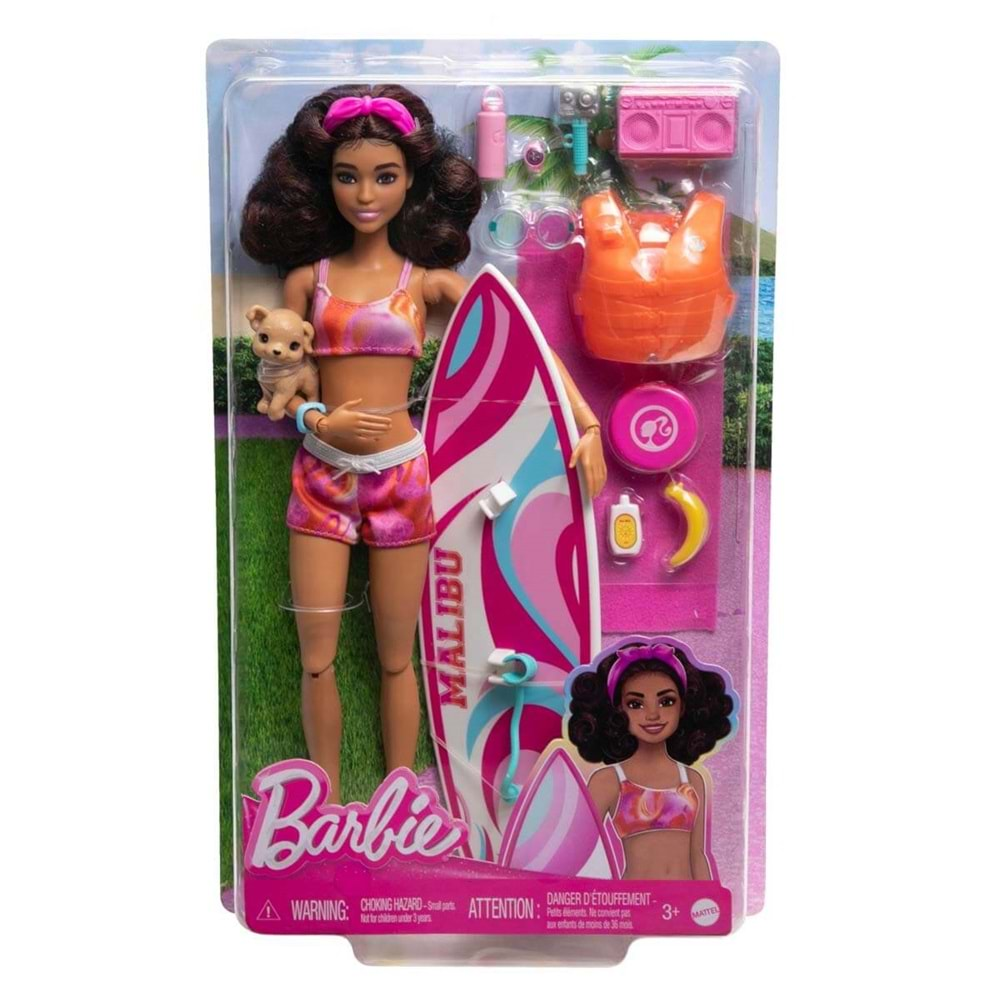 Barbie Sörf Yapıyor Oyun Seti HPL69