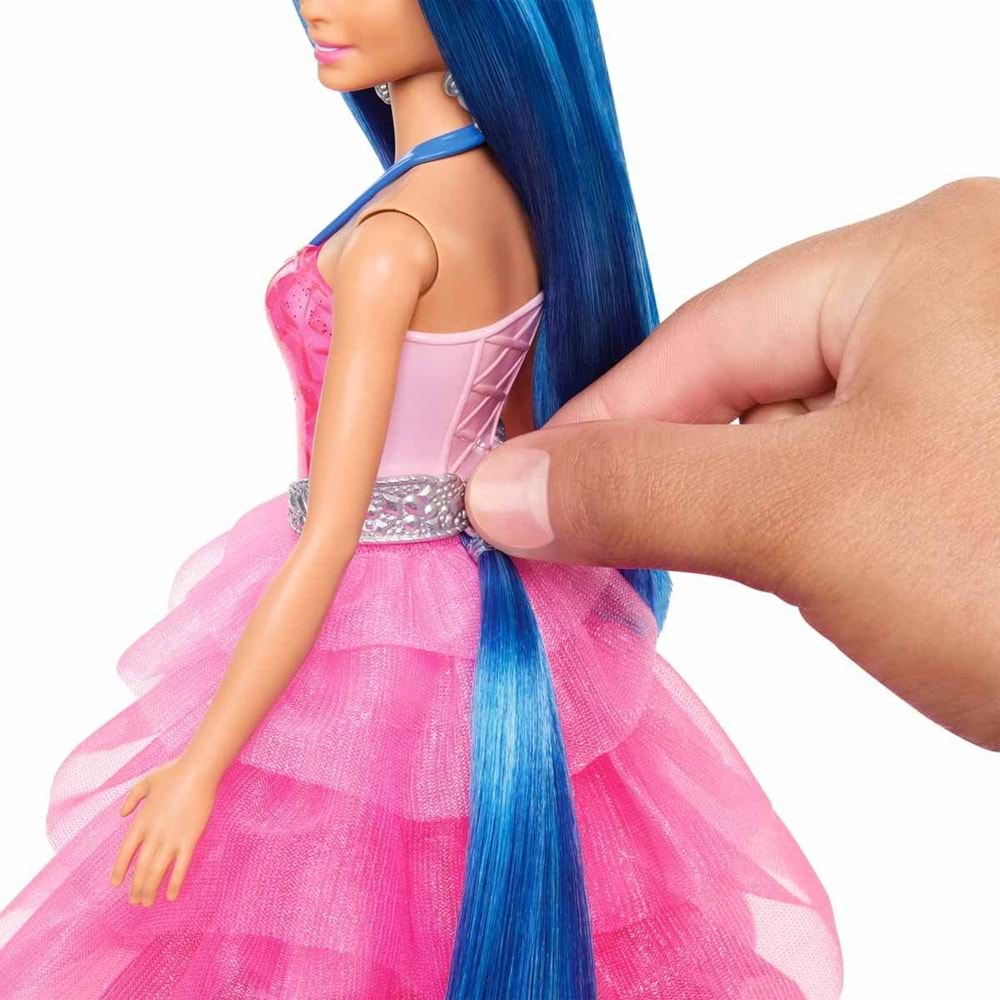 Barbie® Mavi Saçlı Prenses Bebek HRR16