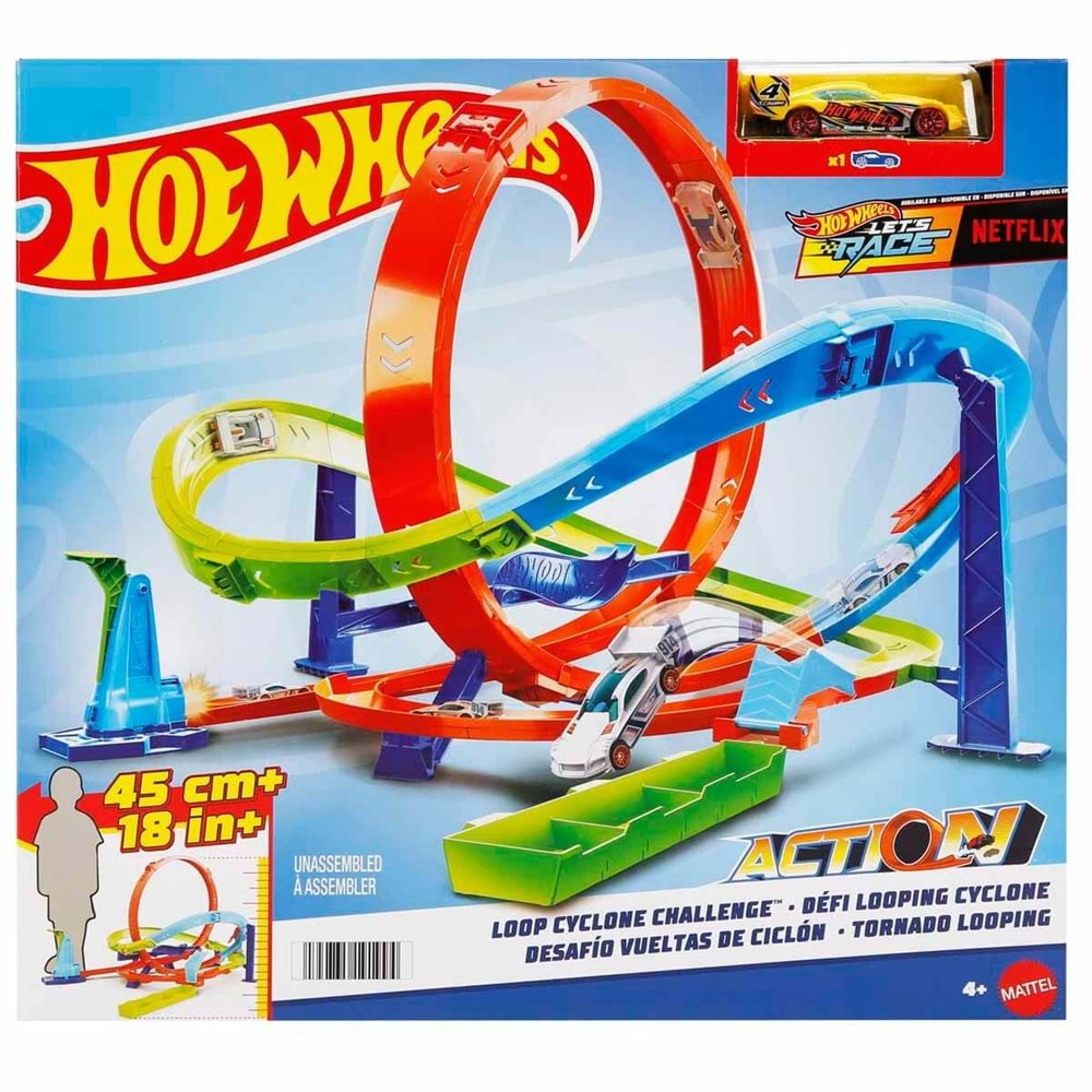 Hot Wheels® Bumerang Çemberli Yarış Pisti HTK16