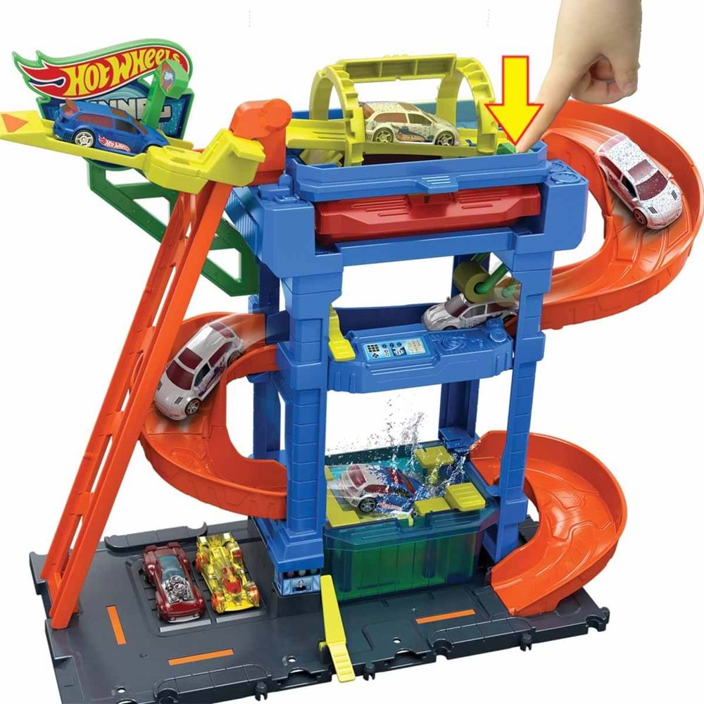 Hot Wheels® Oto Yıkama Oyun Seti HTN80