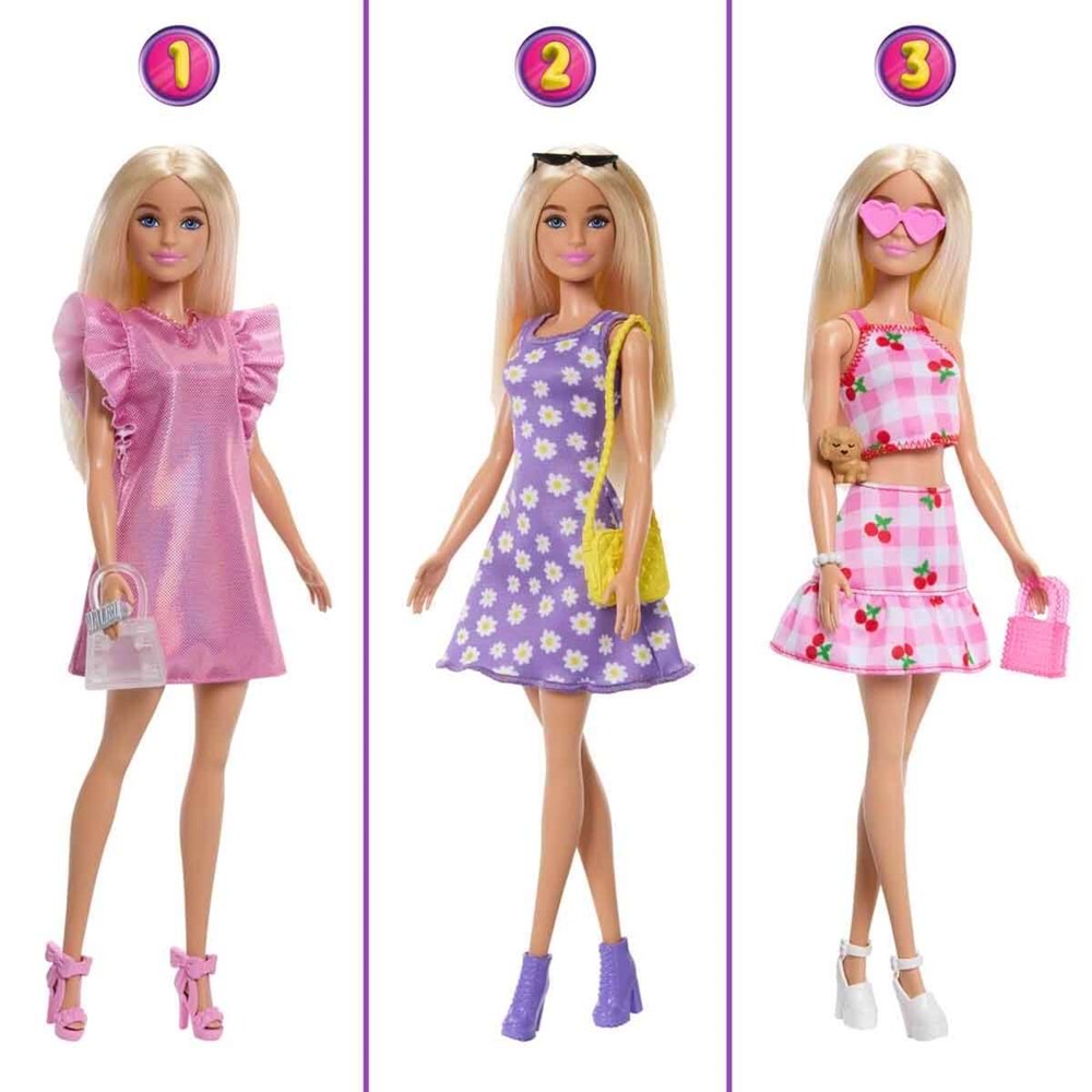 Barbie®'nin Rüya Gardrobu ve Bebek HXD58