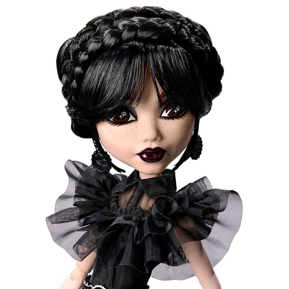 Monster High Koleksiyon - Wednesday Balo Elbiseli Bebek HXJ03