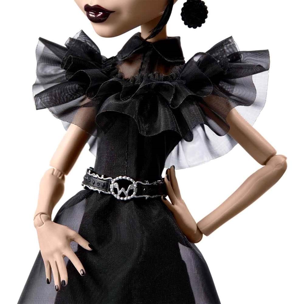 Monster High Koleksiyon - Wednesday Balo Elbiseli Bebek HXJ03