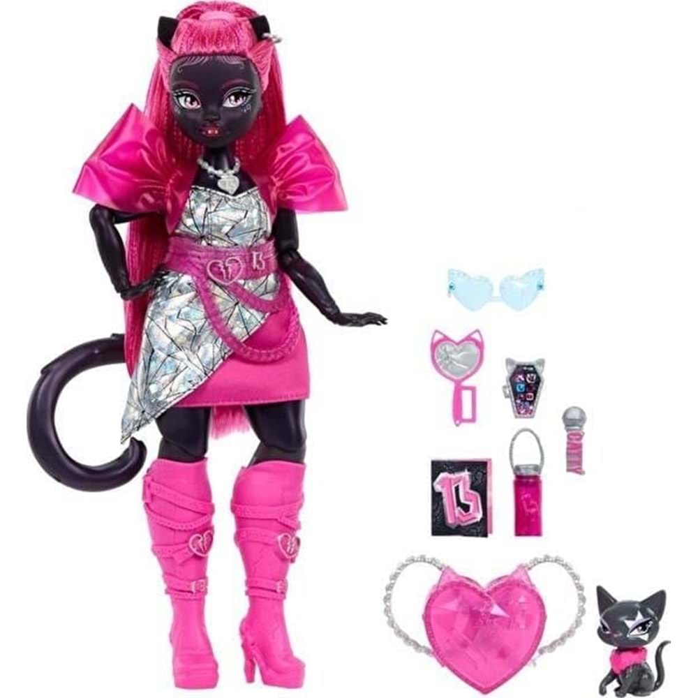 Monster High Acayip Havalı Arkadaşlar - Catty Noir HXH76