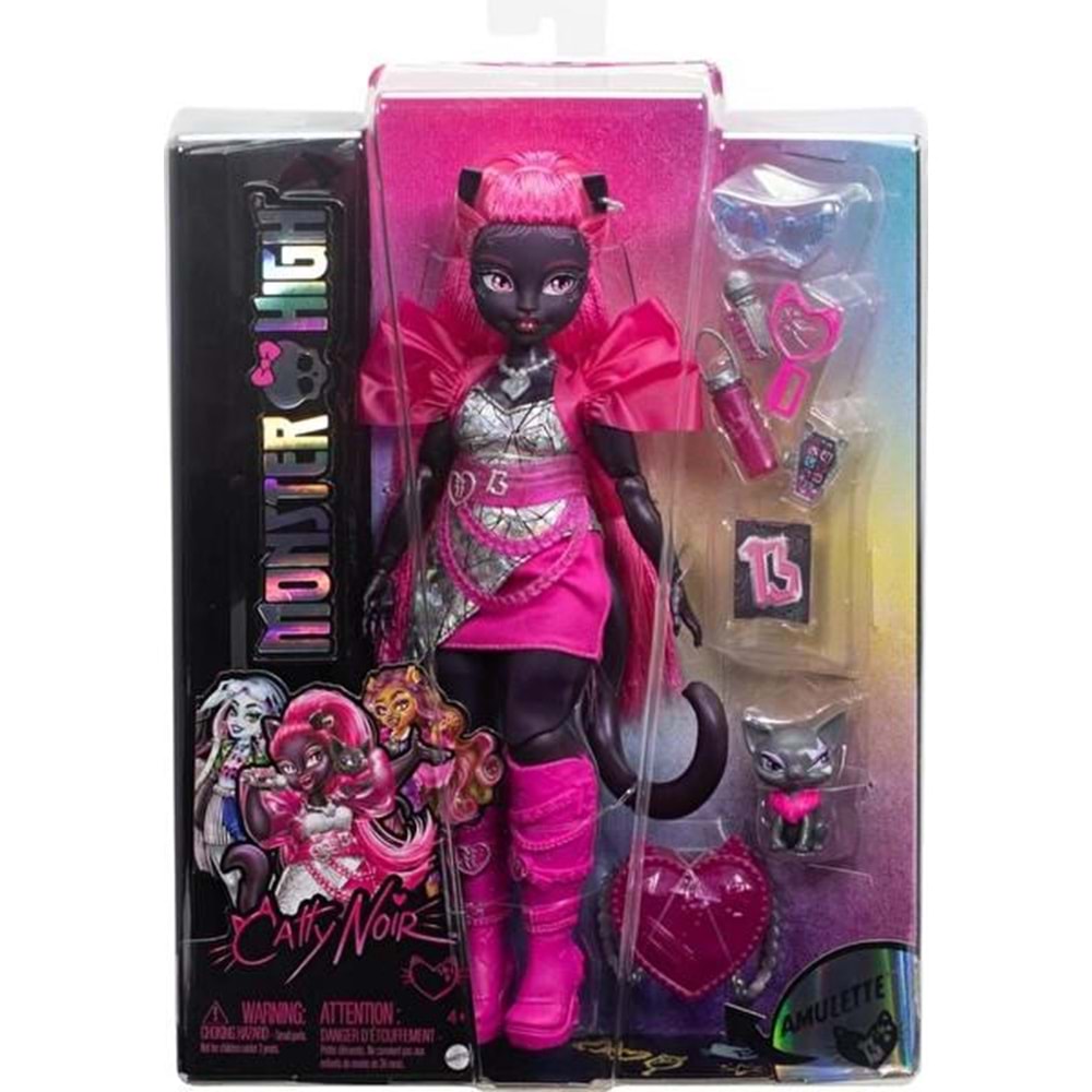 Monster High Acayip Havalı Arkadaşlar - Catty Noir HXH76