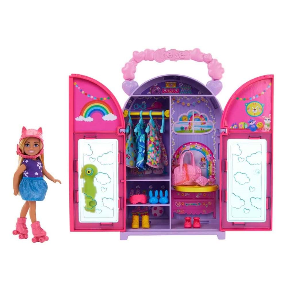 Barbie® Chelsea'nin Gardrobu Oyun Seti HXN03