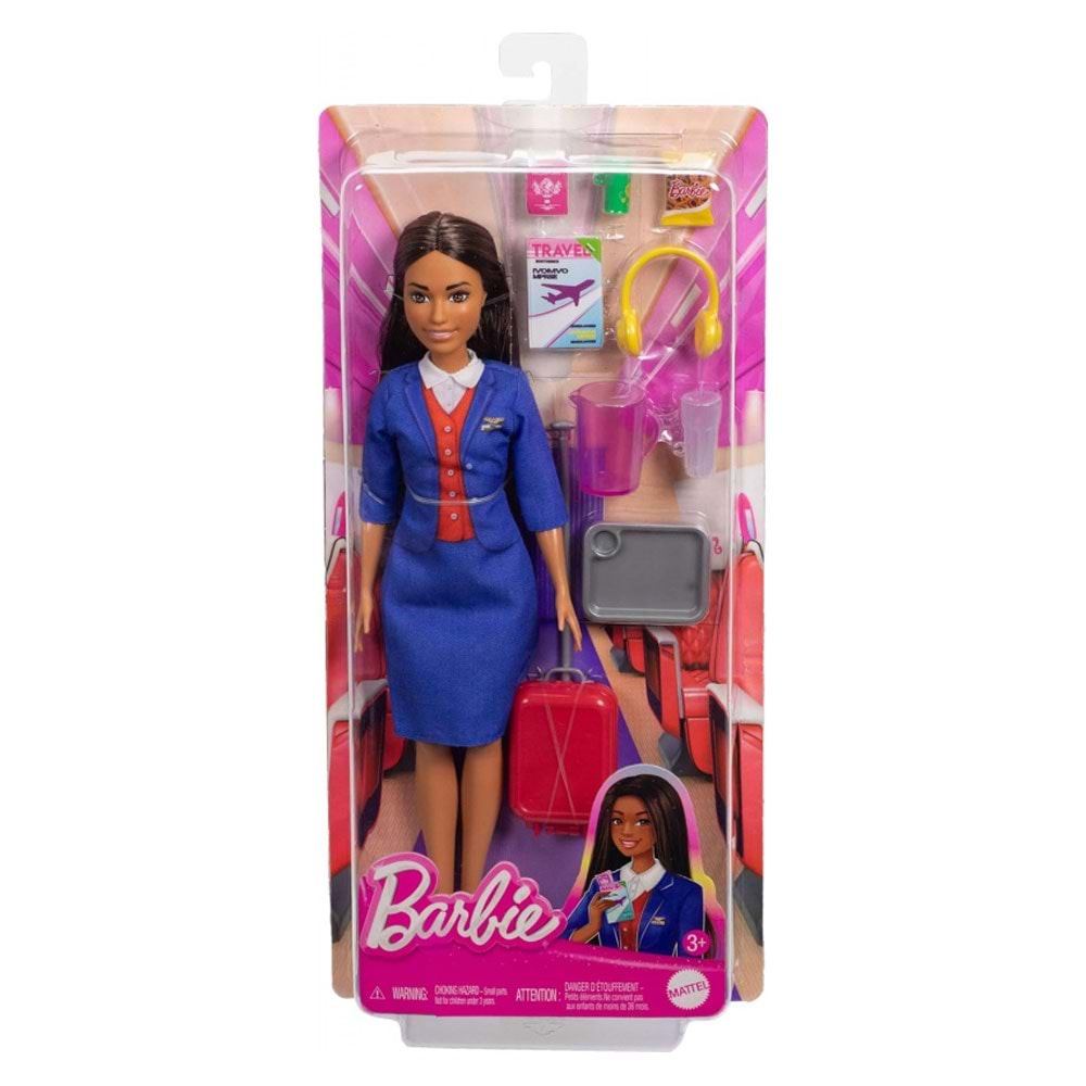 Barbie® Hostes Bebek ve Aksesuarları HYT60