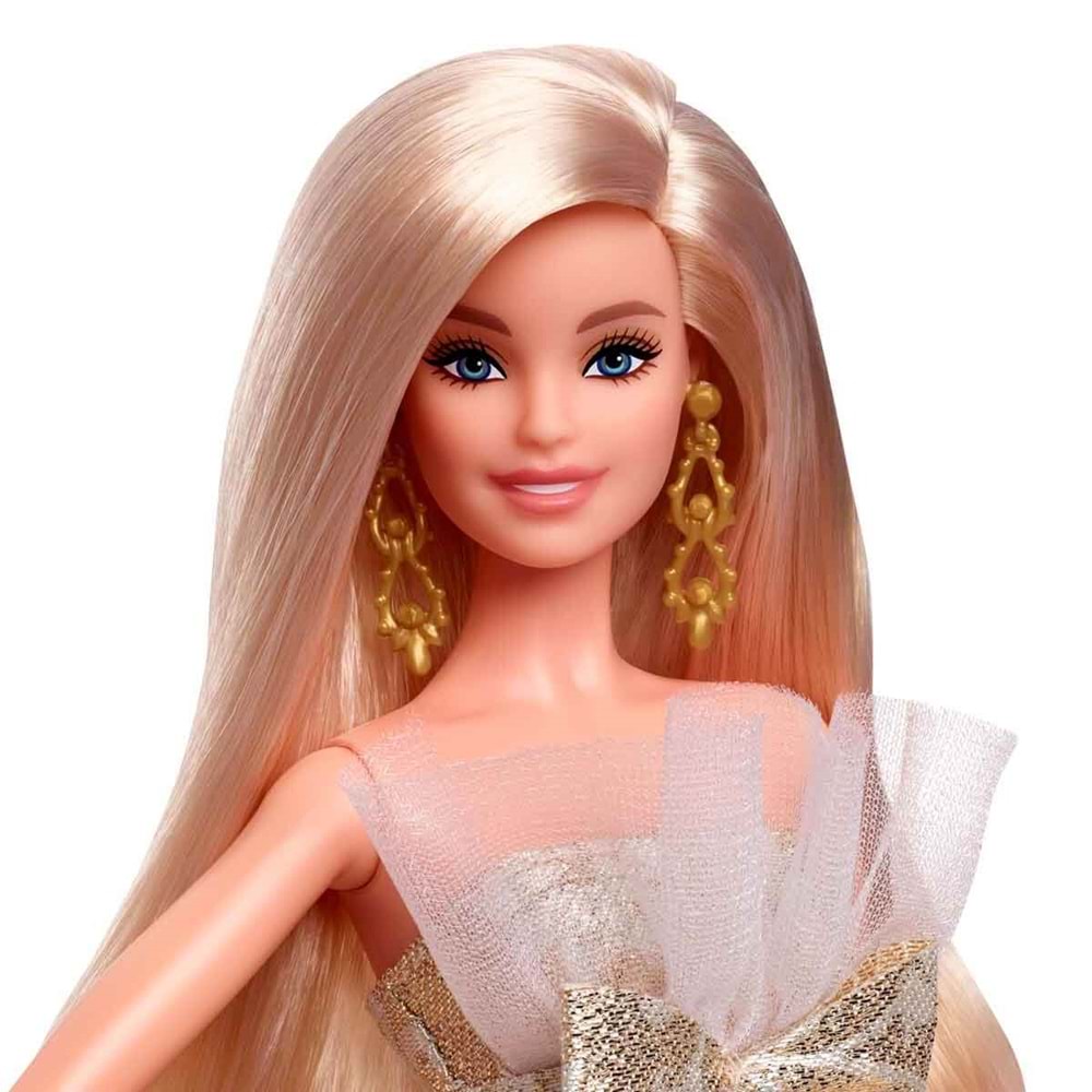 Barbie 2025 Mutlu Yıllar Bebeği Sarışın JBH95