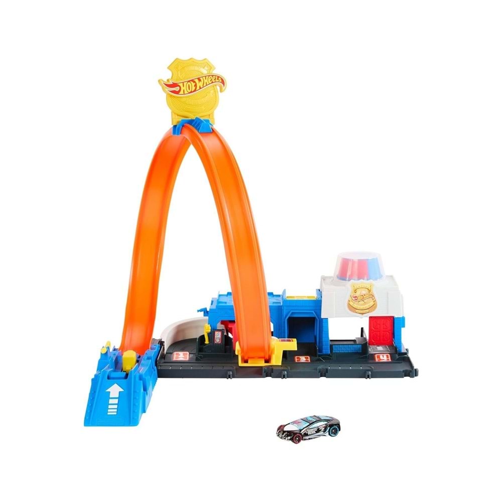 Hot Wheels® Polis İstasyonu Oyun Seti JBM71