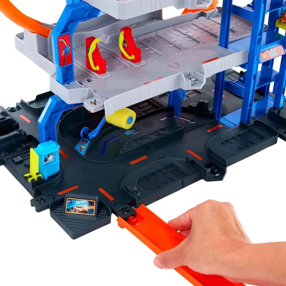 Hot Wheels Cıty Mega Loop Garage JBM74