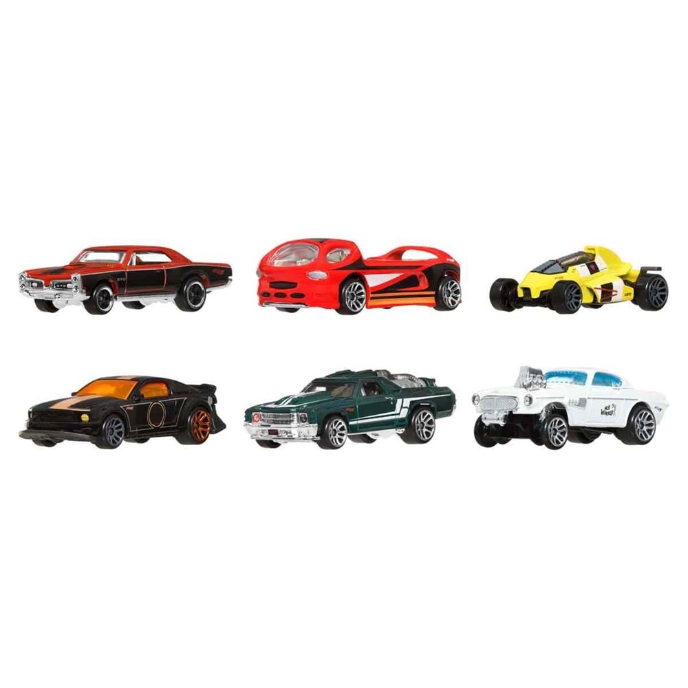 Hot Wheels® Efsane Temalı Çoklu Arabalar JBY78
