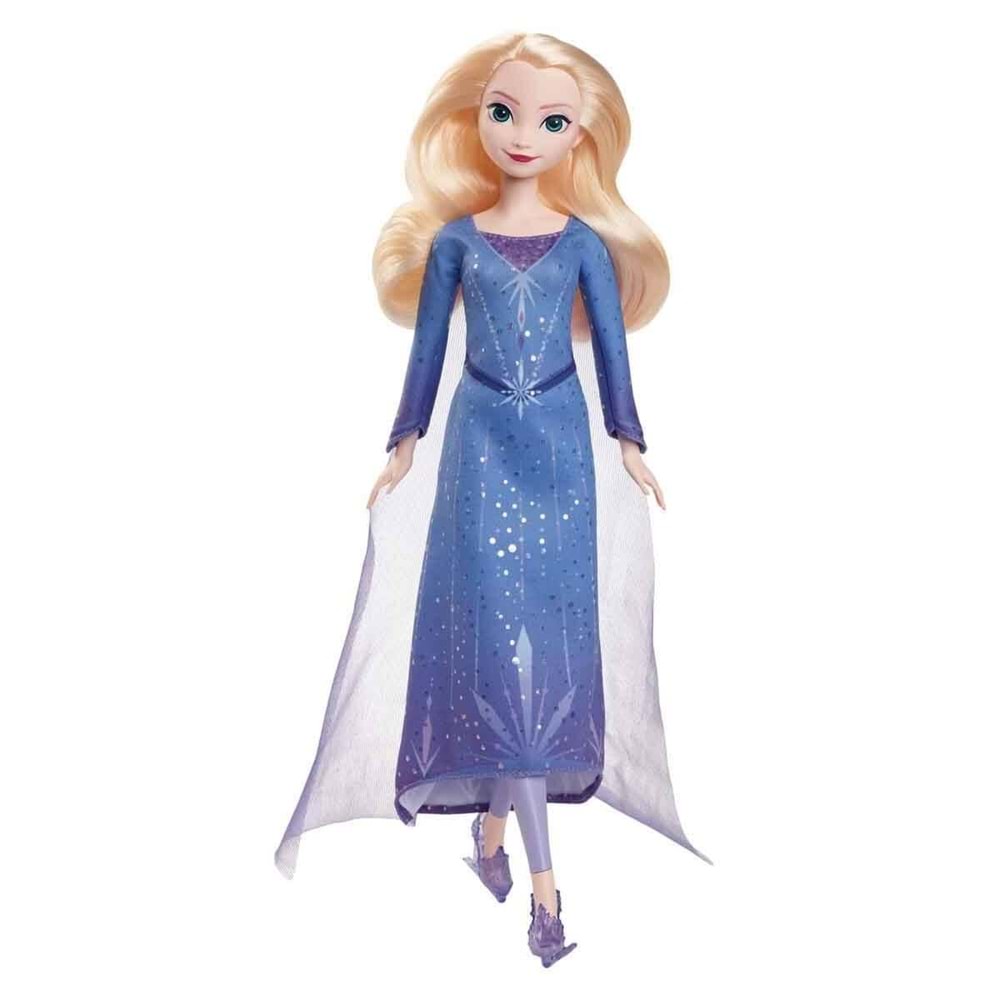 Disney Karlar Ülkesi Buz Pateni Temalı Elsa Bebek JBG53