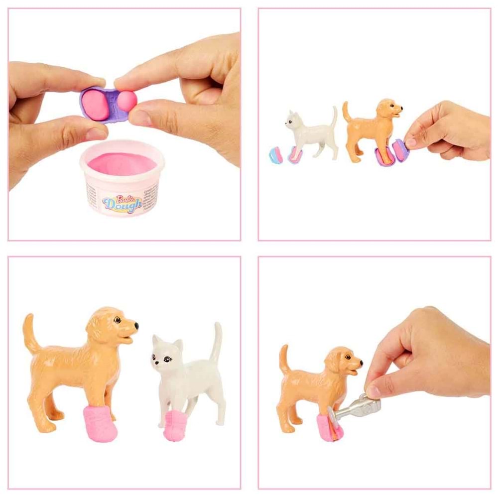 Barbie®'nin Veteriner Kliniği™ Bebek ve Aksesuarları JFX93
