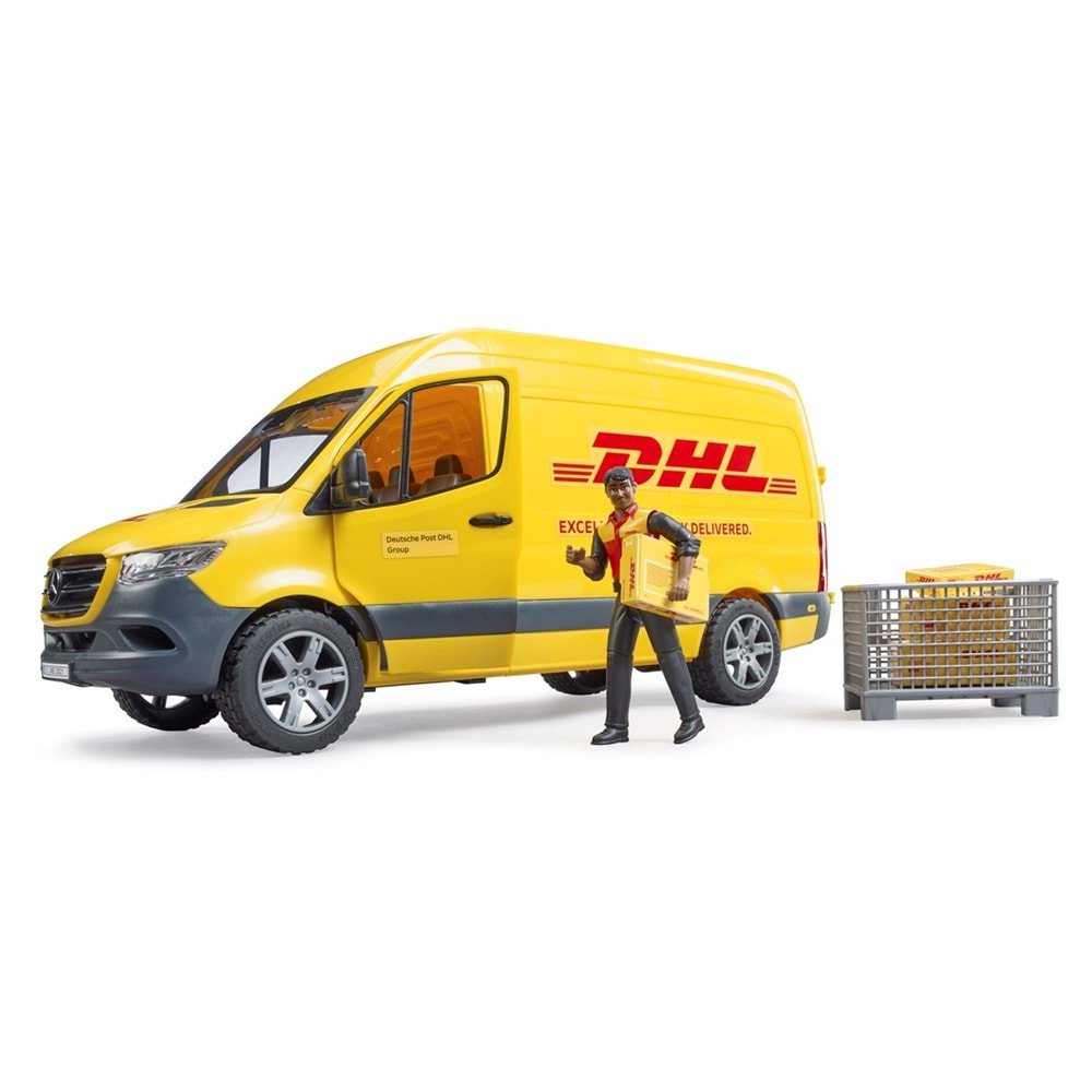 Bruder MB Sprinter DHL Kamyonu + Sürücüsü Br02671