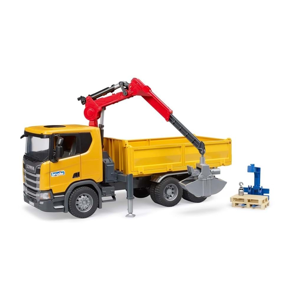 Bruder Scania 560R Vinçli Şantiye Kamyonu Br03551