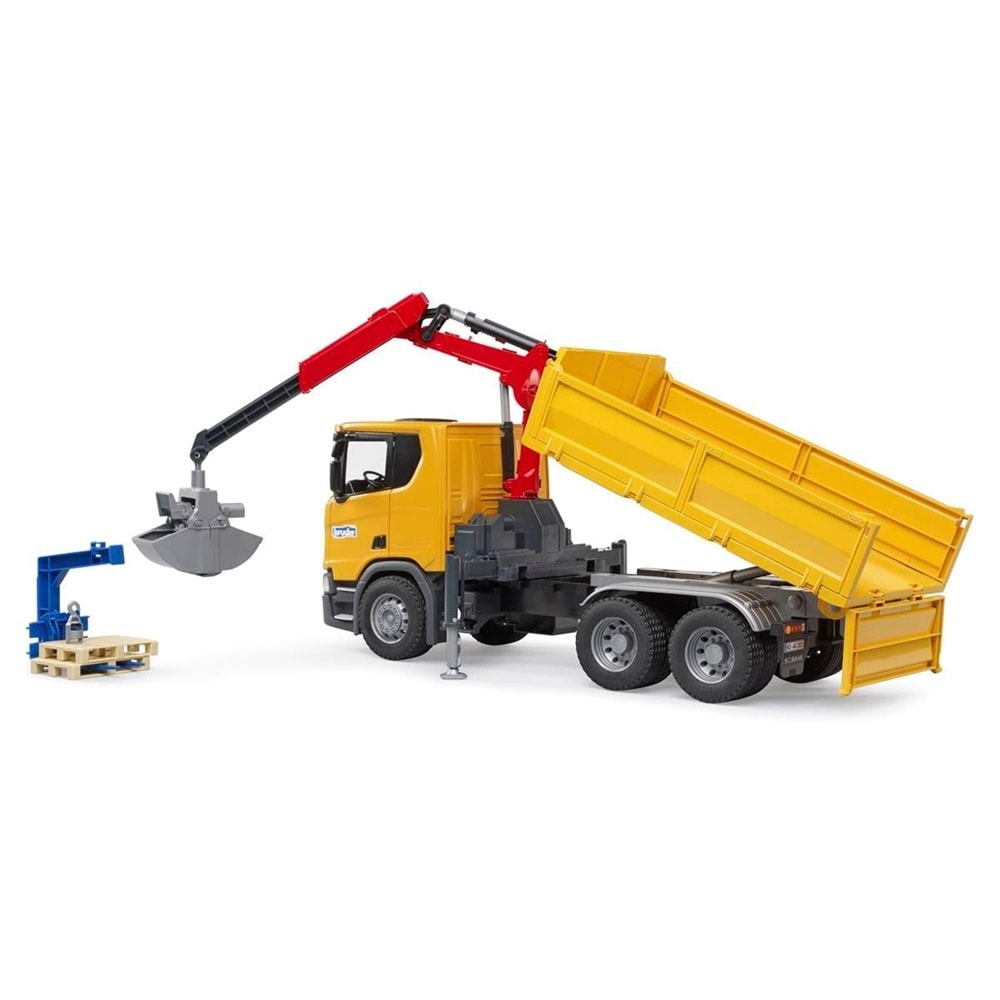 Bruder Scania 560R Vinçli Şantiye Kamyonu Br03551