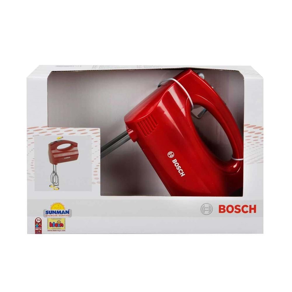 SUNMAN-09574 BOSCH EL MİKSERİ EV ALETİ KIRMZI