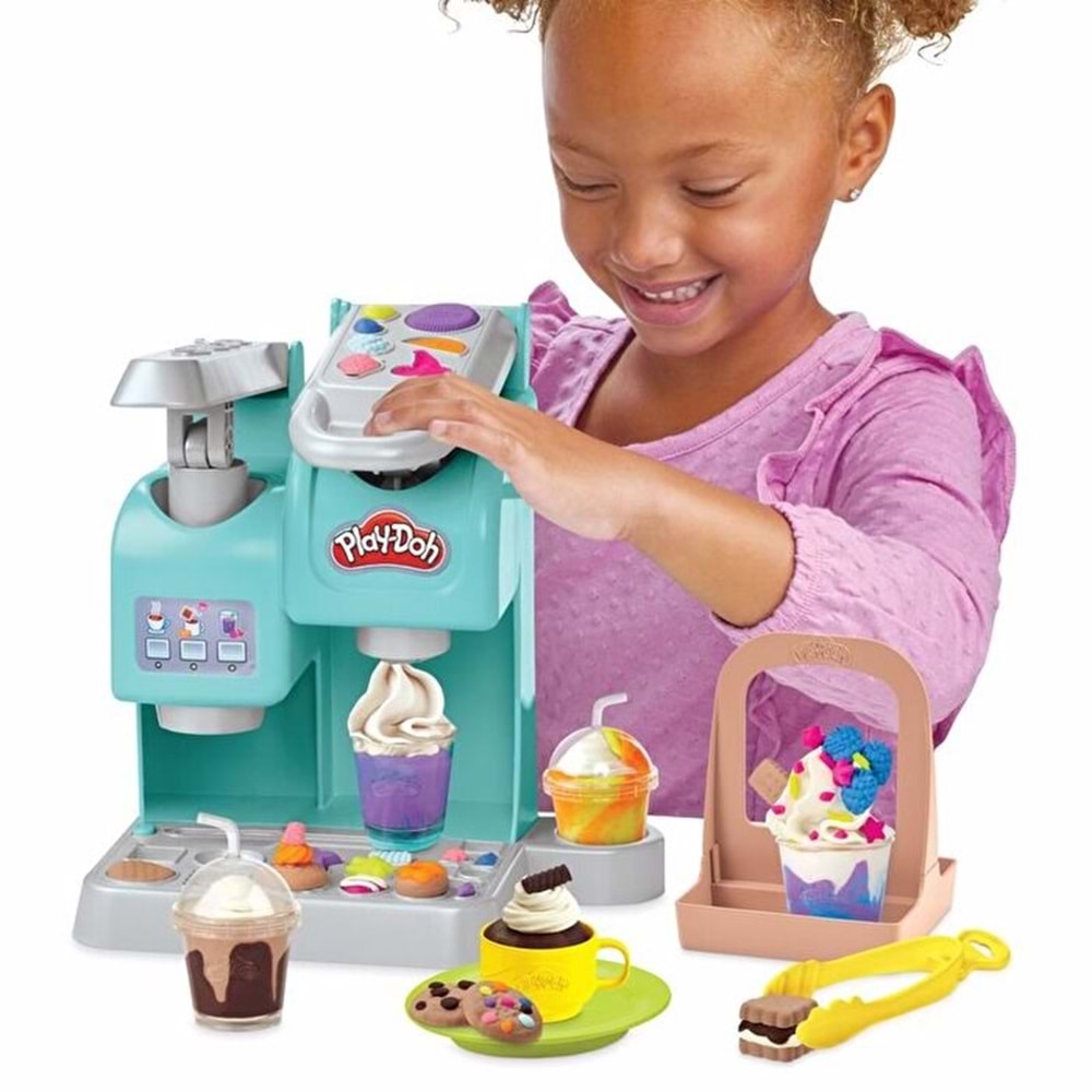 Play-Doh Süper Renkli Kafe Oyun Seti F5836
