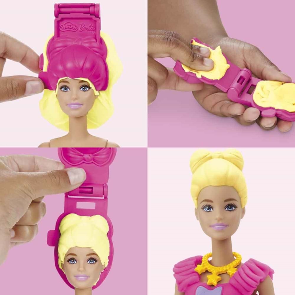 Play-Doh Barbie Ruffles And Bows G1361