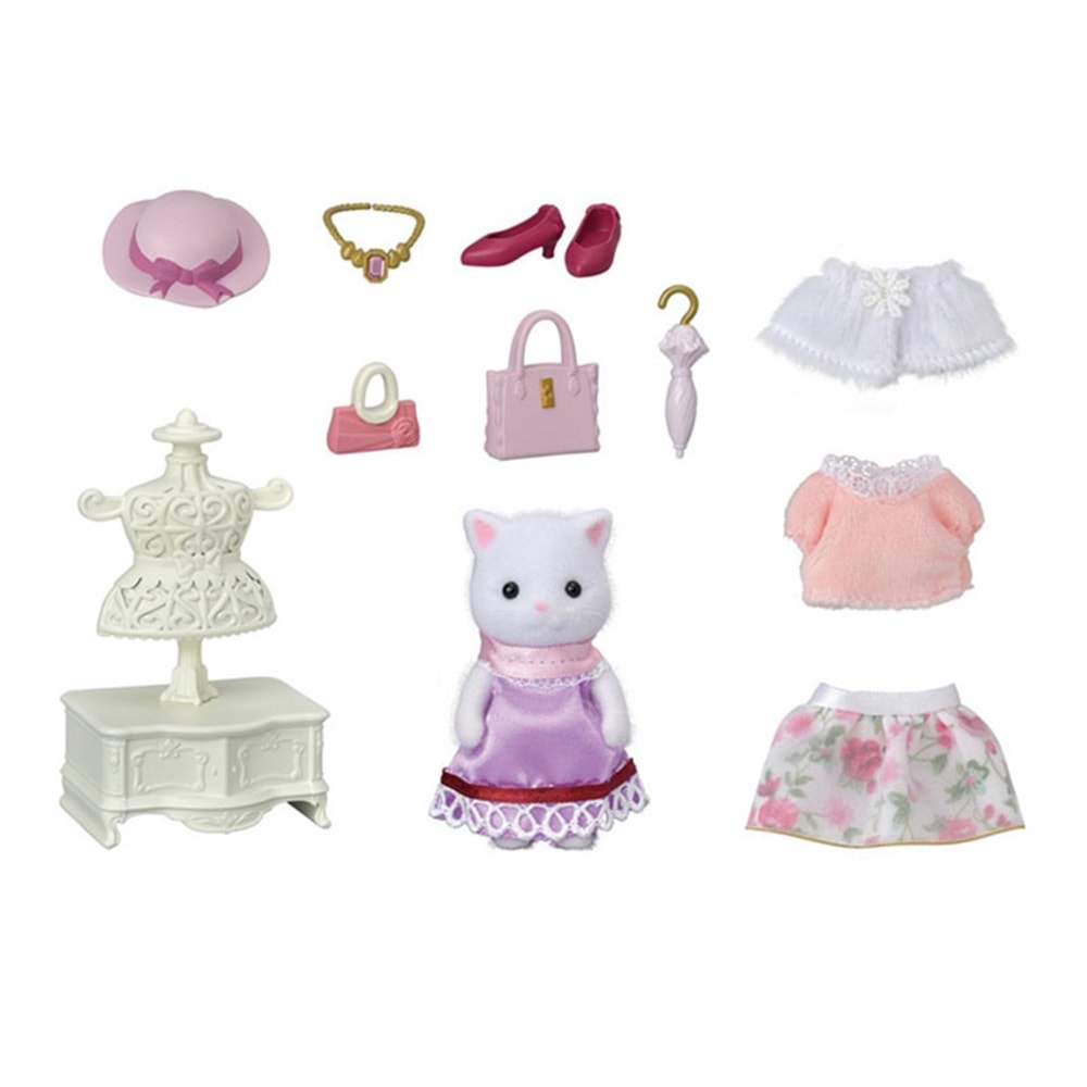 Sylvanian Families Moda Seti İran Kedisi ESS5461