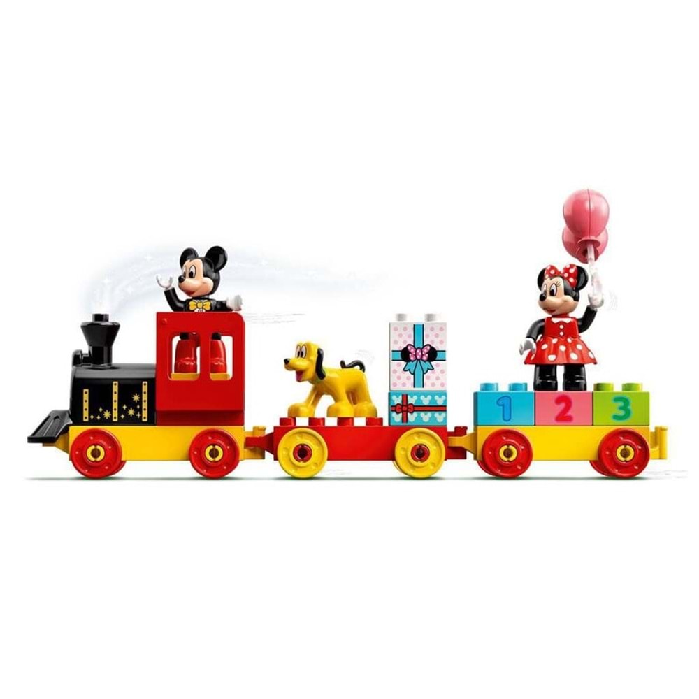 LEGO-10941 DUPLO Disney Mickey and Friends Mickey ve Minnie Doğum Günü Treni
