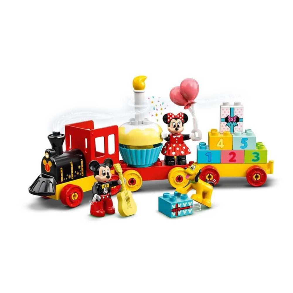 LEGO-10941 DUPLO Disney Mickey and Friends Mickey ve Minnie Doğum Günü Treni