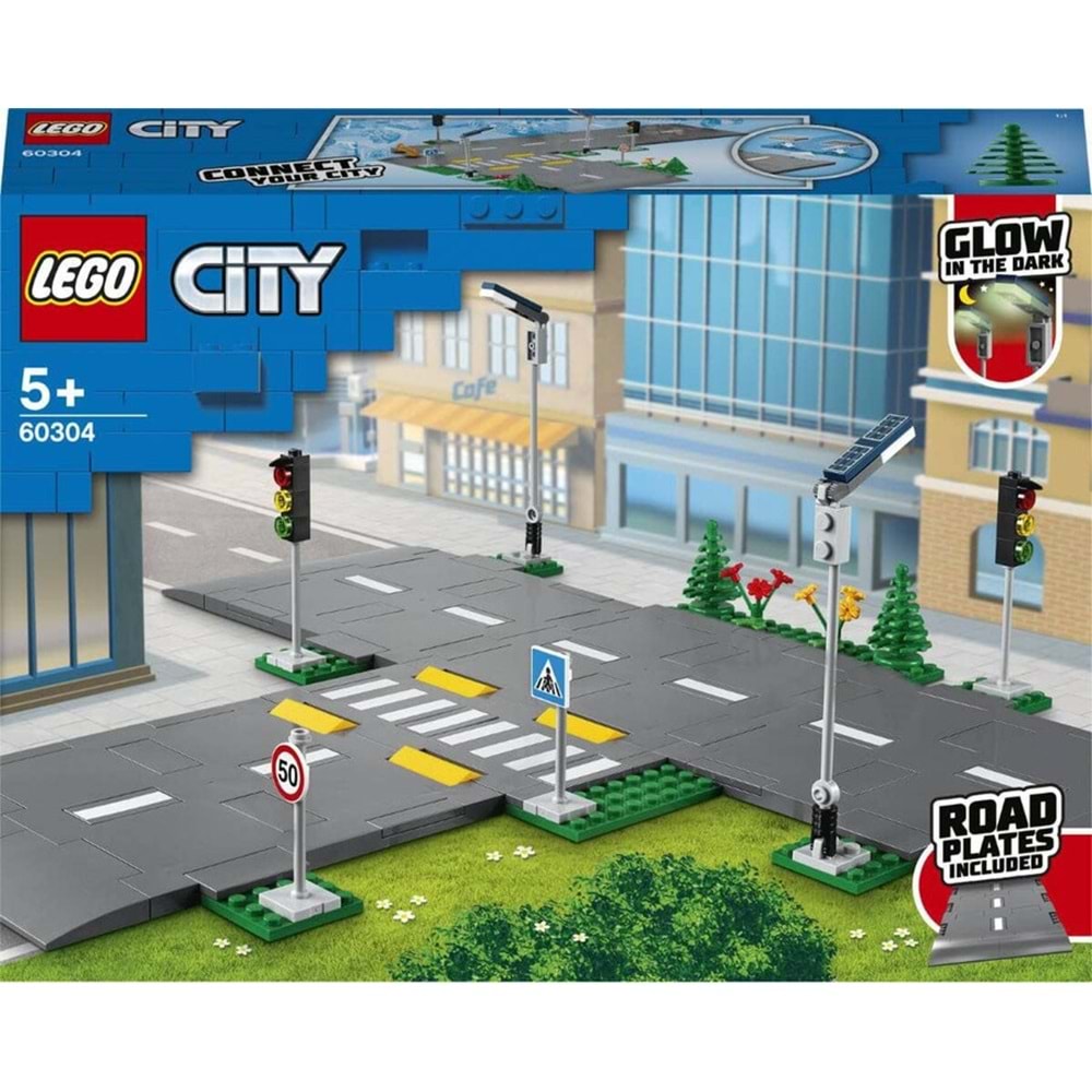 LEGO-60304 City Yol Zeminleri