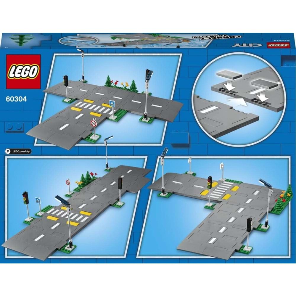 LEGO-60304 City Yol Zeminleri