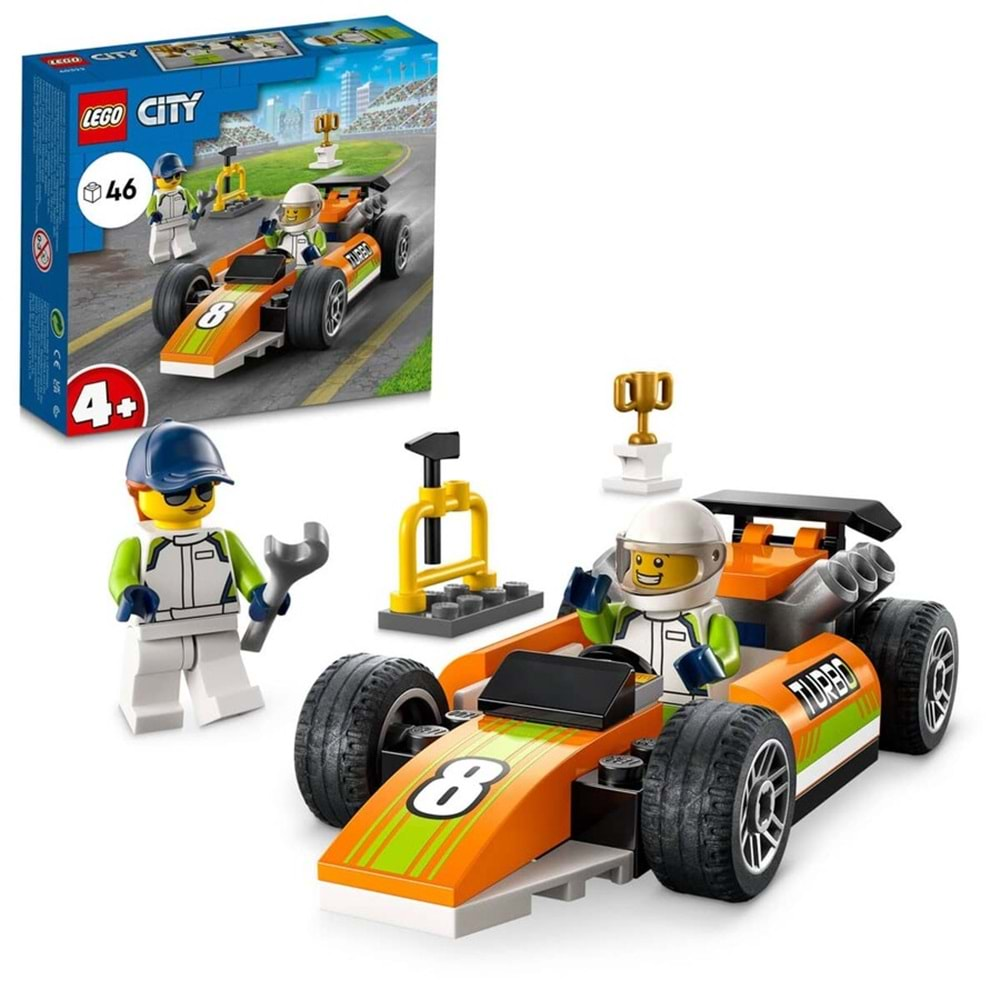 LEGO-60322 City Yarış Arabası