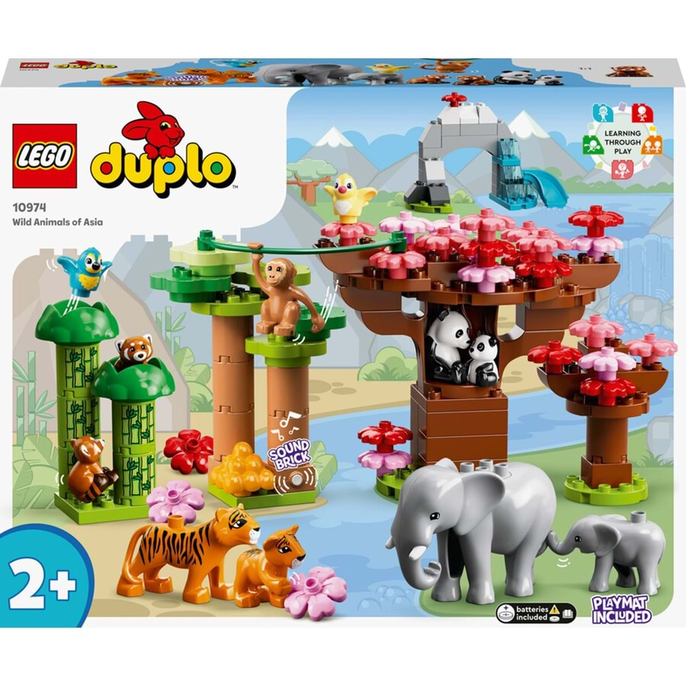 LEGO-10974 DUPLO® Vahşi Asya Hayvanları