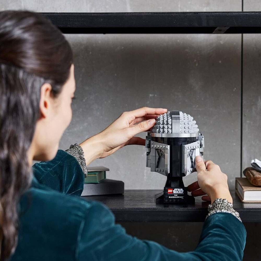LEGO-75328 Star Wars Mandalorian Kaskı