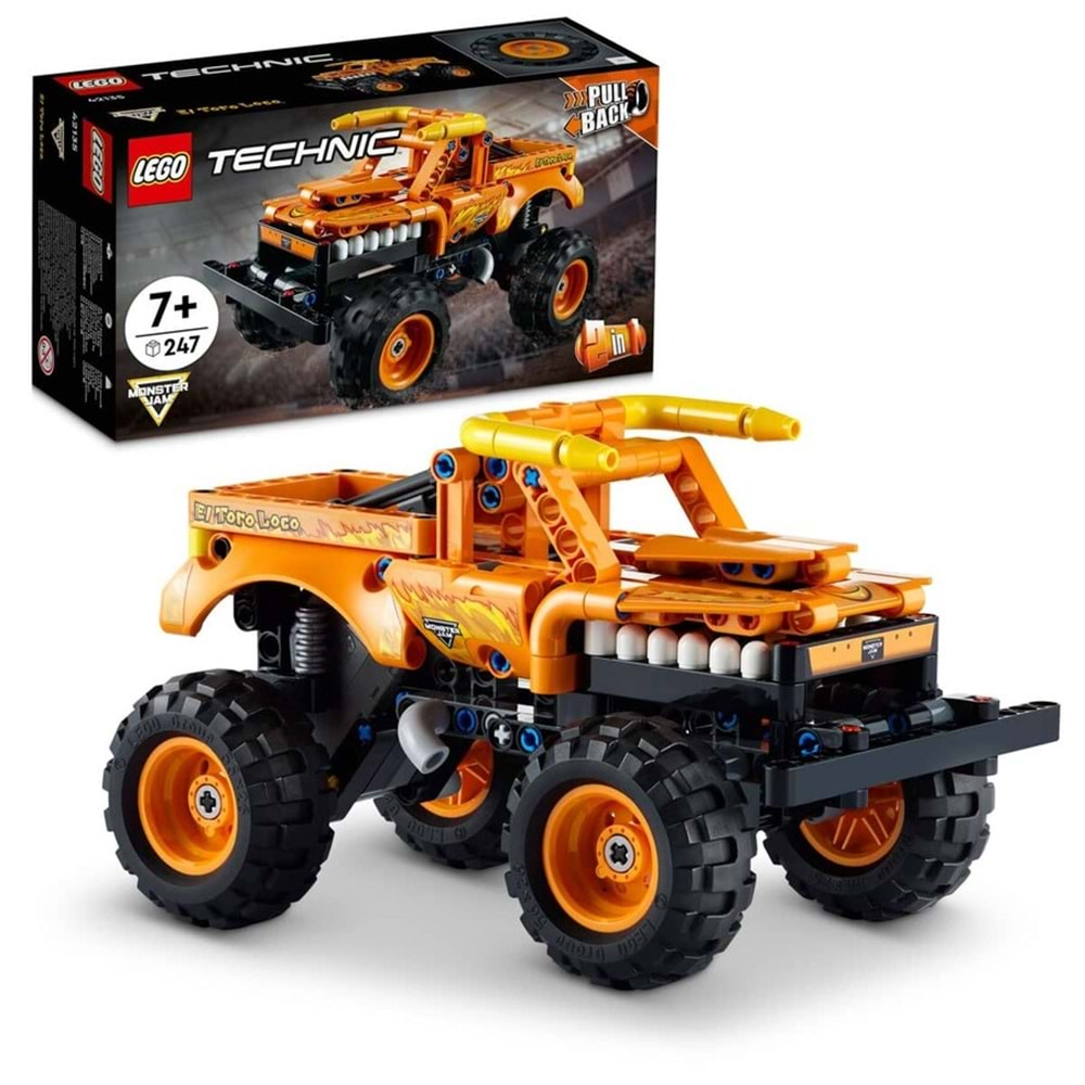 LEGO-42135 Technic Monster Jam™ El Toro Loco™