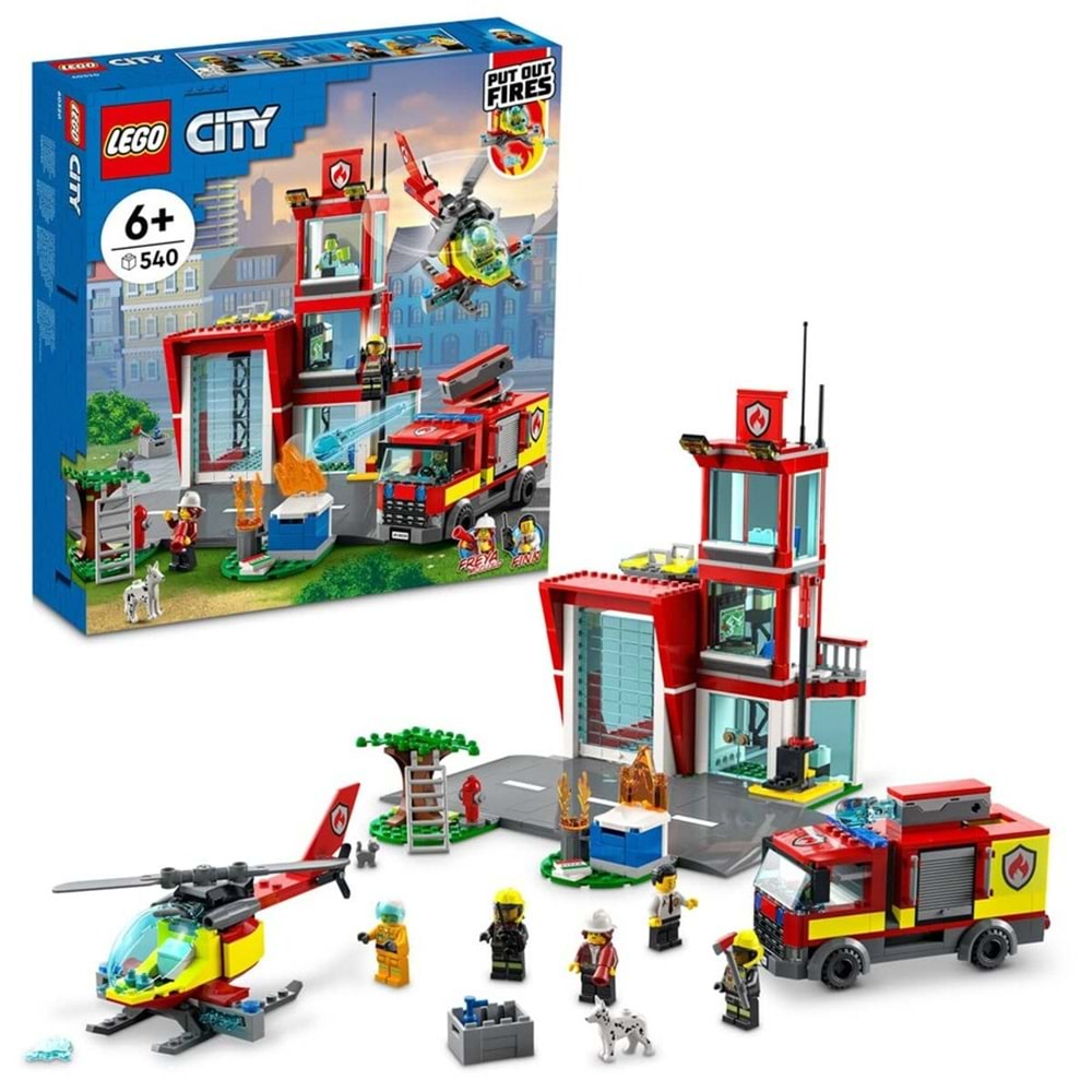 LEGO-60320 City İtfaiye Merkezi