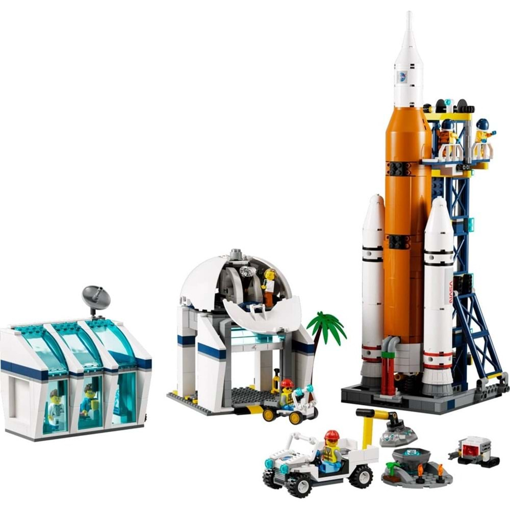 LEGO-60351 City Roket Fırlatma Merkezi