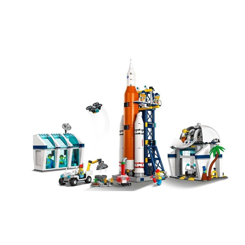 LEGO-60351 City Roket Fırlatma Merkezi