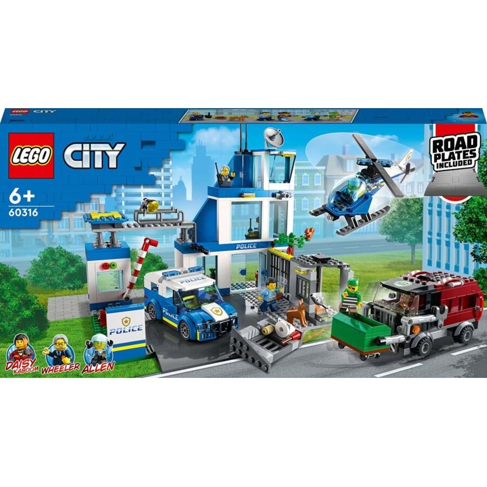 LEGO-60316 City Polis Merkezi
