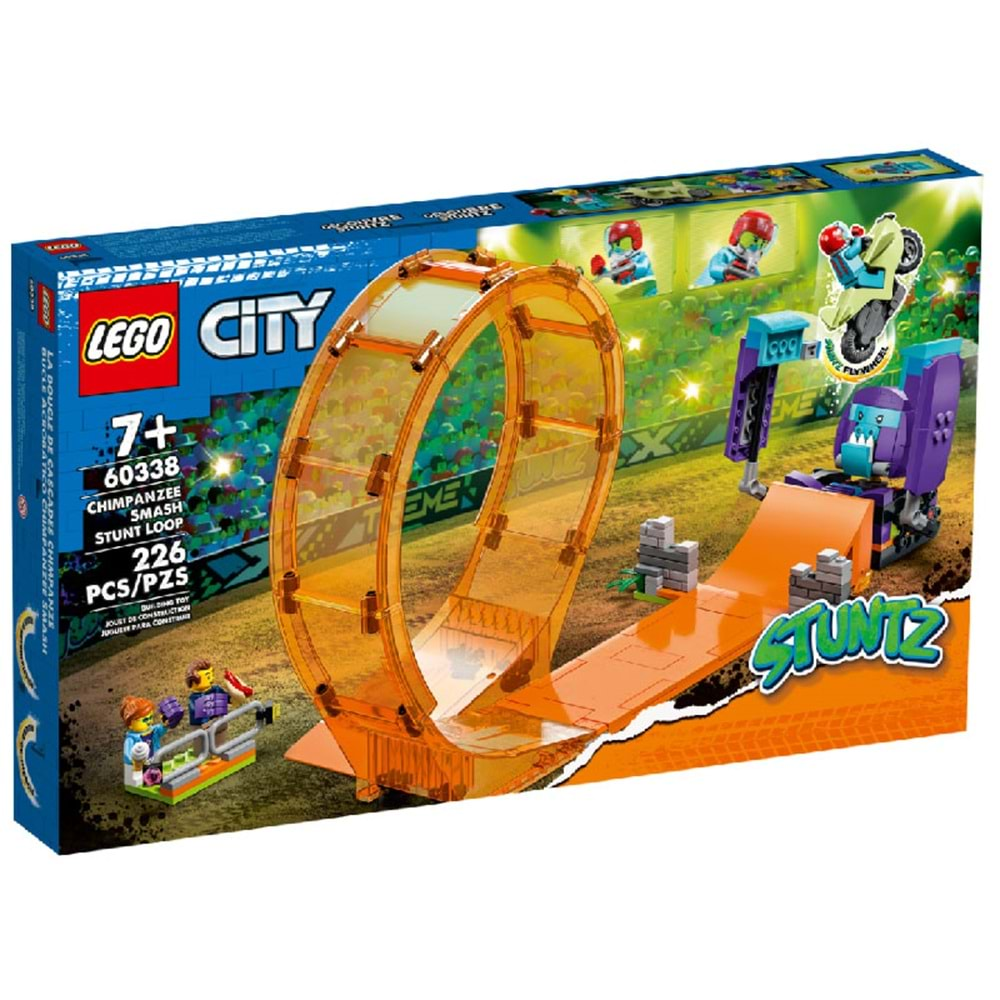 LEGO-60338 City Şempanze Yumruğu Gösteri Çemberi